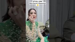 RITUAL Unik Dewi Persik Bareng Dukunnya 😁😁 #lucu #artis #dangdut #musik