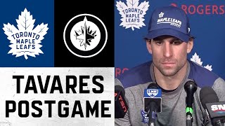 John Tavares Post Game | Toronto Maple Leafs @ Winnipeg Jets | December 5, 2021