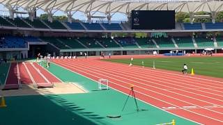 【陸上】九州インカレ2017 女子１００ｍ　重永　乃理子選手