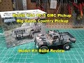 Revell 1/24 78 GMC Big Game Country Pickup Model Kit Build Review 85-7226