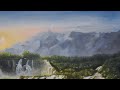 Episode 8 | how to paint distant mountains | Landscape Painting in Oil | painting for beginners