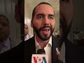 Nayib Bukele le responde a Nicolas Maduro