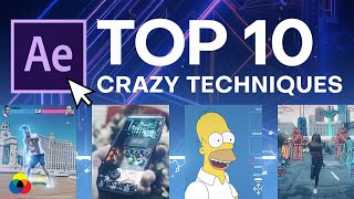 TOP 10 CRAZY AFTER EFFECTS TECHNIQUES #2
