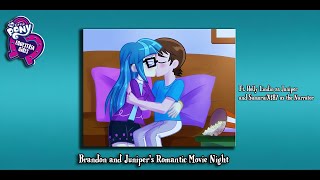 Equestria Girls: Brandon and Juniper's Romantic Movie Night (Shipping Audio)