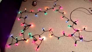 50 Poundland Multicoloured Tungsten Fairy Lights