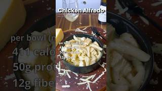 Healthy Chicken Alfredo | High-Protein, Low-Calorie Pasta for Valentine’s Day ❤️🍝