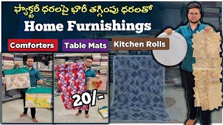 మీరు ఊహించనంత తక్కువ ధరలు #winterspl #comforters #kitchenrolls #tablemats #homefurnishings