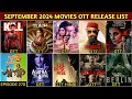 September 2024 OTT Movies & Web Series Release Update Full List | Netflix, Prime Videos, Hotstar Jio