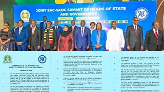 IMYANZURO Y'INAMA YA EAC NA SADC/CONGO NTIYISE M23 INYESHYAMBA, ESE YABA YEMEYE KUGANIRA? UMVA ☝️