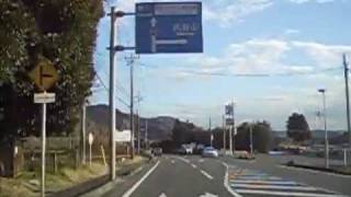 眠くなる車載動画２　(千葉県　房総スカイライン／鴨川道路)