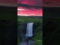 The most beautiful waterfall in the world #waterfall #drone #travel