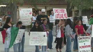 Protesters gather in Homestead to \