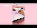 Making an aesthetic sticky note | Android digital planning | Penly digital planner app #shorts