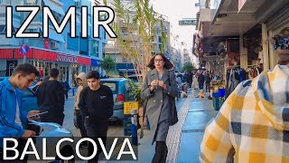 A Walk Through İzmir's Balçova: Street Life \u0026 the New Metro Station 🇹🇷