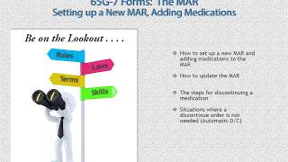 The MAR - Part 1: Setting up a new MAR and Adding Medications