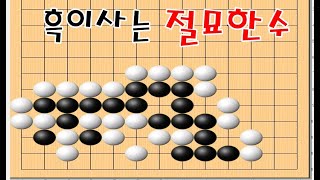 바둑사활묘수 - 고급수법으로 절묘하게 사는수