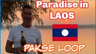 LAOS Waterfalls - Swimming Holes - Drinks with the locals, PAKSE LOOP