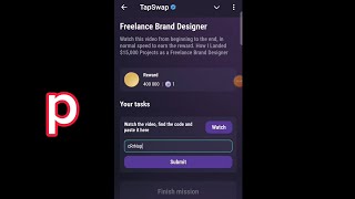 Freelance Brand Designer | Tapswap Code |How I Landed $15,000 Projects as a Freelance Brand Designer