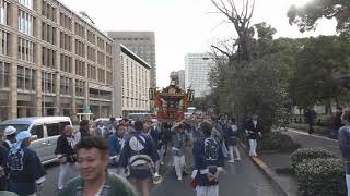 令和七年＜ 天長節　奉祝祭 ＞❷【驚愕】神輿連合渡御（日比谷通り～晴海通り）