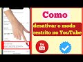 Como corrigir o modo restrito do YouTube ativado pelo administrador da rede - solução gratuita