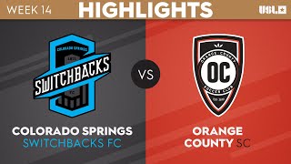 6.10.2023 | Colorado Springs Switchbacks FC vs. Orange County SC - Game Highlights