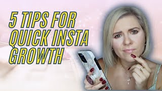 How to Grow Your Instagram Audience Quickly (5 INSTAGRAM GROWTH STRATEGIES)