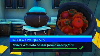 Collect a tomato basket from a nearby farm week 4 challenges chapter 2 season5