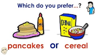 Which Do You Prefer...? | Preference | Set 1 | Easy English Conversation Practice | ESL/EFL