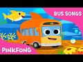 Baby Shark Bus | The shark bus goes round and round | Bus Songs | Pinkfong Songs for Children