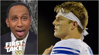 Competition matters! - Stephen A. isn’t sold on Zach Wilson thanks to BYU’s opponents | First Take