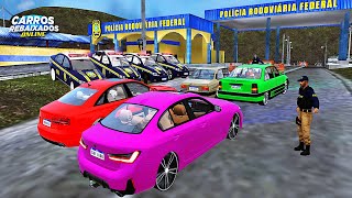 CARROS REBAIXADOS ONLINE | CARRO DE RICO vs POBRE PASSANDO NA BASE DA PRF !