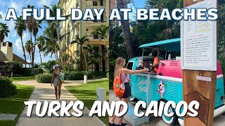 TURKS AND CAICOS VLOG | Our Second Day at Beaches Resort