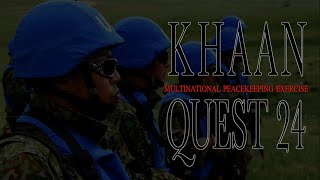 令和６年度多国間訓練　カーン・クエスト２４（Khaan Quest24）