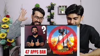 PUBG Ban In India??? 47 Chinese Apps Banned By India 🔥🔥🔥 | REACTION