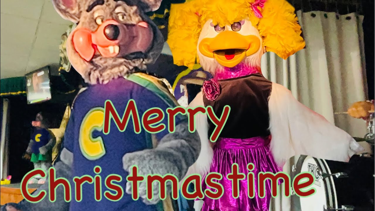 Merry Christmastime, Pineville, NC Chuck E. Cheese - YouTube