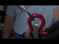 crosby rigging tips side loading of shackles