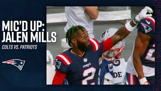 Patriots Mic’d Up | Best of Cornerback Jalen Mills Against Indianapolis Colts at