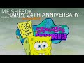 happy 24th anniversary spongebob squarepants