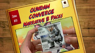 GUNDAM CONVERGE - Narrative Gundam B Packs Mobile Suit Figure #200