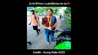 Ninja Zx10r 💚 Price 1,Lakh Kaise Ho Gyi😭| Super Bike