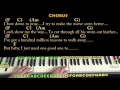 Million Reasons (Lady Gaga) Piano Jamtrack in C with Chords/Lyrics