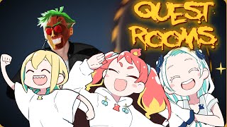 【Quest Rooms】VOMS脱出ゲーム部【羽渦ミウネル/天野ピカミィ/緋笠トモシカ/大門地リューゴン】