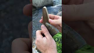 Easy Way to Sharpen an Axe  #survival #bushcraft #nature #outdoors #camping