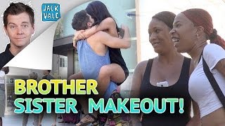 Brother Sister Make Out Prank!