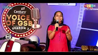 Jab deep Jale Aana |Anusree R Bhat | Voice of GSB Season 3 | Filmy Retro Song  Round |