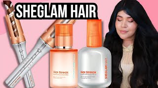 ⚙️ SHEGLAM HAIR: Modelador de Cachos Instantâneo 32mm e Óleo Hot Streak