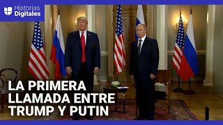 Trump sostiene su primera plática con Putin desde que asumió la presidencia