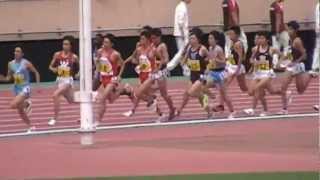 大迫君早大快走！　20120520 関東インカレ男子1部5000m決勝