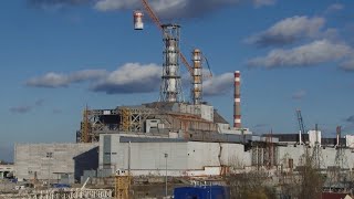 Unique footage of Chernobyl NPP's ventilation stack demolition (2013)