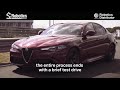 this is how the alfa romeo giulia is made with comau robots